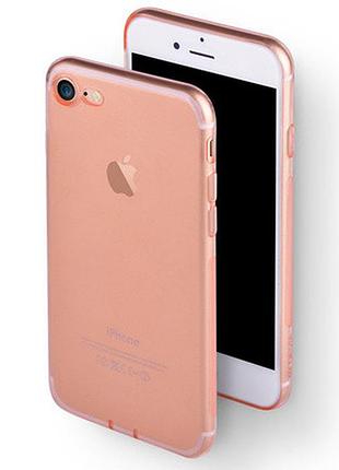 Чехол devia для iphone se 2020/8/7 naked rose gold 4