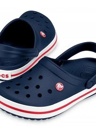 Жіночі крокси сині капці crocs шльопанці (розміри: 34,36)