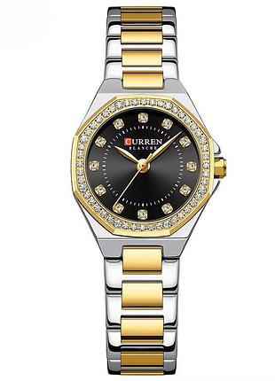 Curren 9100 silver-gold-black