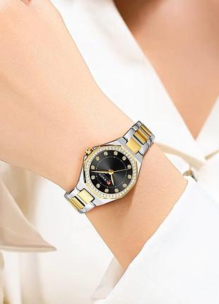 Curren 9100 silver-gold-black 2