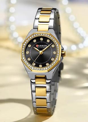 Curren 9100 silver-gold-black 3