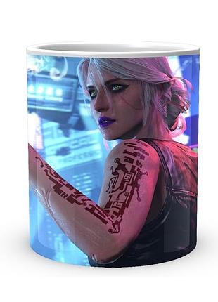 Кружка geekland cyberpunk 2077 кіберпанк 2077 героїня cy 02.586
