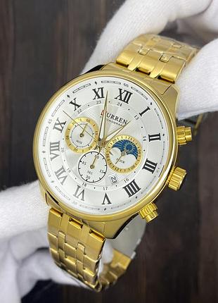 Curren 8427 gold-white 4