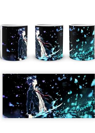 Кружка geekland blue exorcist синій екзорцист рін be 02.25