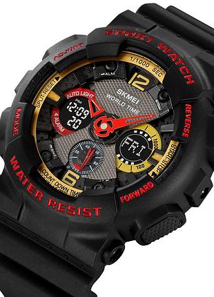 Skmei 2118bkrd black-red 3