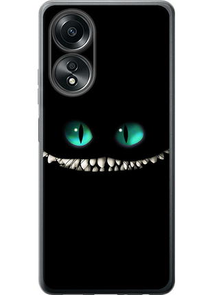 Чехол на oppo a58 4g чеширский кот "689u-3184-851"