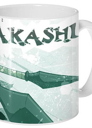 Кружка geek land біла наруто naruto какаші na.02.049