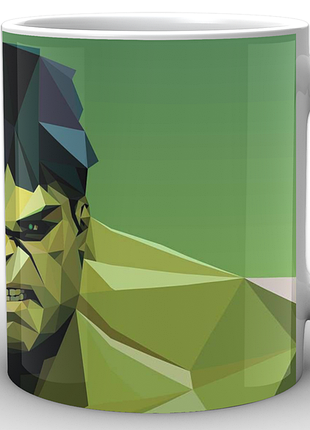Кружка geek land халк hulk векторна графіка hu.02.033
