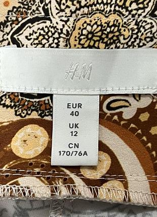 Штани брюки палаццо scarf print 5