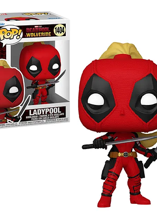 Фигурка funko pop марвел: дэдпул и росомаха ледипул marvel: deadpool & wolverine ladypool 10 см fp m d 1404