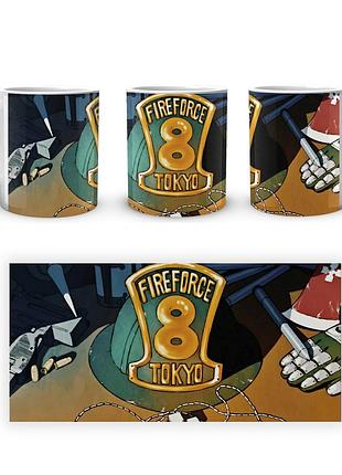 Кружка geekland fire force пламенная бригада пожарных ff.01.15