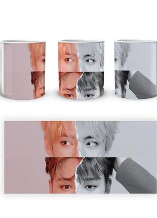 Кружка geekland bangtan boys ким тэхен пак чимин bts cp 04.469.824