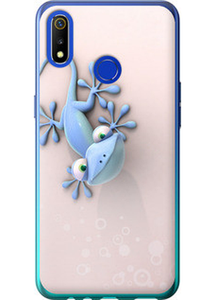 Чохол на realme 3 гекончик "1094u-1869-851"