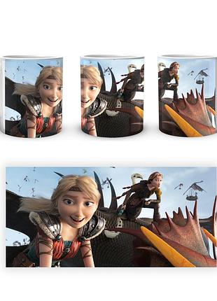 Кружка geekland how to train your dragon как приручить дракона астрид валка htd 09