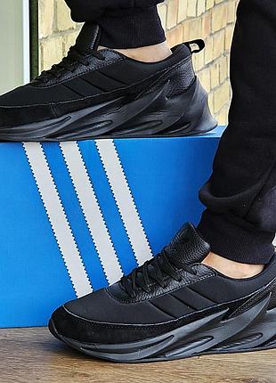 Термо кросівки adidas $harks чоловічі адідас акули чорні єврозима (розміри:41,42,43,44,45) відео огляд — 34-3