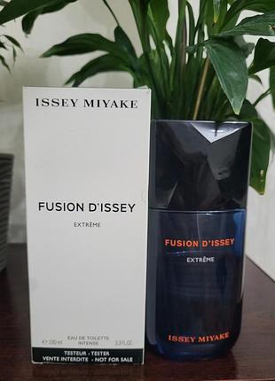 Туалетна вода issey miyake l eau d issey fusion extreme, залишок 90/100 мл., батч 3297t9