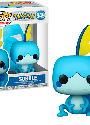 Фигурка funko pop покемон соббл pokemon sobble 10 см fp pm s 949