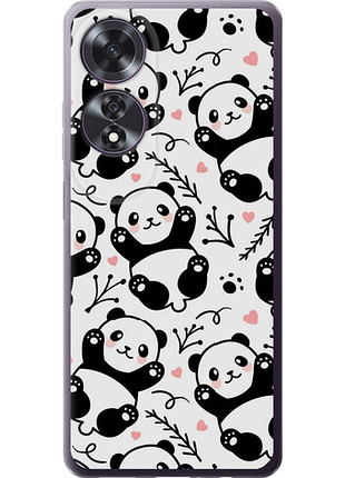 Чохол на oppo a60 4g панди "4318u-3702-851"