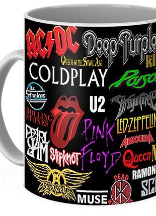 Кружка geek land rock band logo cp 04.69
