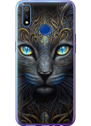 Чохол на realme 3 pro кішка "5548u-1863-851"