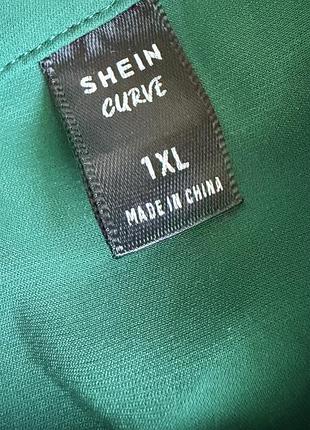 Стильна смарагдова сукня, l xl 4