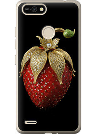 Чохол на tecno pop 2f b1f полуниця v3 "5638u-2391-851"