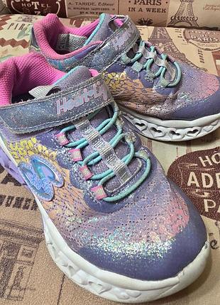 Кросівки skechers на дівчинку (29 розмір, на ніжку 18,5см)