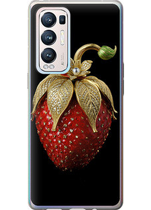 Чохол на oppo reno5 pro plus полуниця v3 "5638u-2243-851"