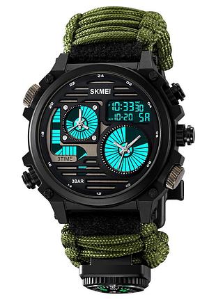 Skmei 2202nag army green 2