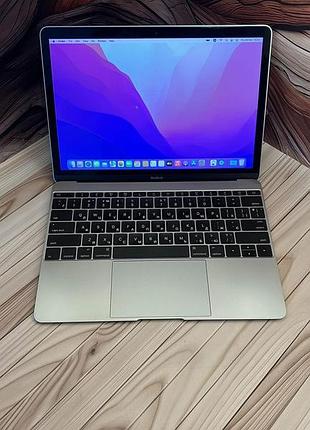 Б/в ноутбук apple macbook 12" 2016 m5/8gb/512gb space gray (c02rj0fkgthv)