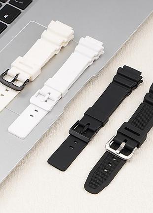 Ремешок для casio mrw-200h all white 5