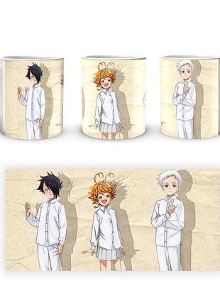 Кружка geekland the promised neverland обіцяний неверленд рей емма норман nv 02.474