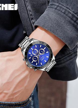 Skmei 9259sibu silver-blue 3