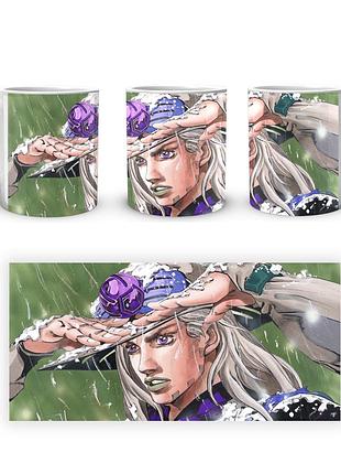 Кружка geekland jojo's bizarre adventure невероятные приключения джоджо:гонка стальной шар jjsbr 01