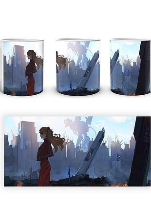 Кружка geekland evangelion евангелион аска eva 002.35