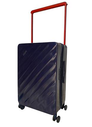 Валіза milano bag 015 колір темно-синій розмір середній m