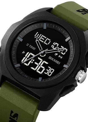 Skmei 2199ag army green 3
