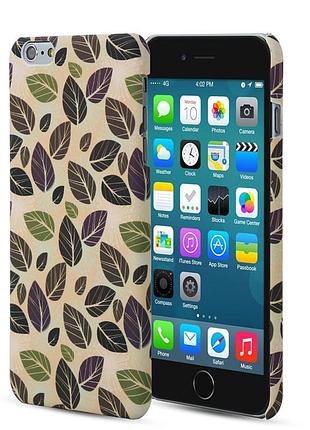 Чехол aru для iphone 6/6s mix & match leaf
