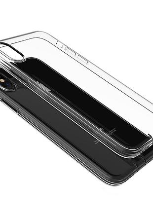 Чехол devia для iphone x/xs anti-shock clear tea 2