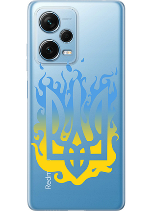 Чохол на xiaomi redmi note 12 pro+ 5g герб v1 "5258u-3612-851"