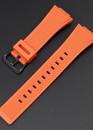 Ремешок для casio g-shock ga-100/110 orange bk 2