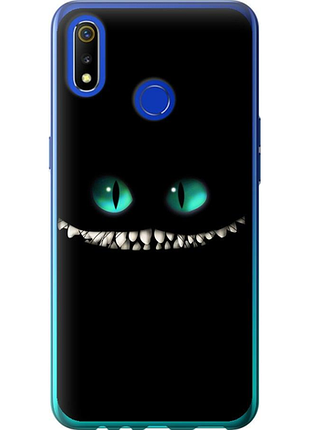 Чохол на realme 3 чеширський кіт "689u-1869-851"
