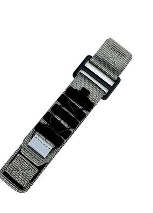 Ремінець для годинника nylon pro grey 20 мм