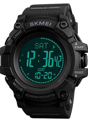 Skmei 1356bk black + compass 4