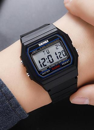 Skmei 2042bkwt black-white 3
