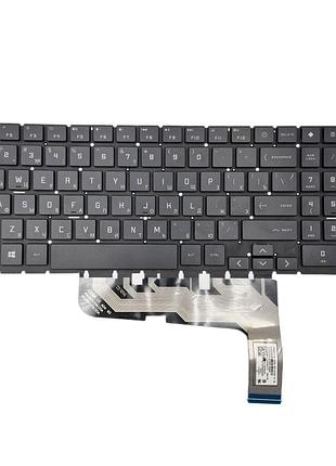 Клавиатура для hp omen 15-ek, 15-en, 16-b, 16-k rgb 4 zone -подсветка, ориг