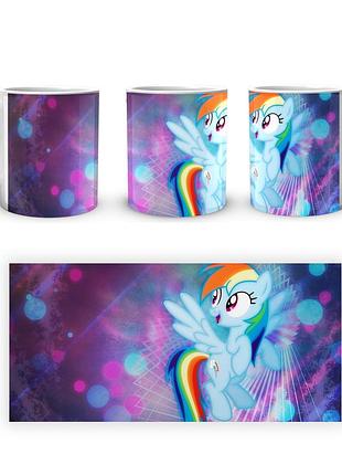 Кружка geekland my little pony мій маленький поні веселка деш mlp 06