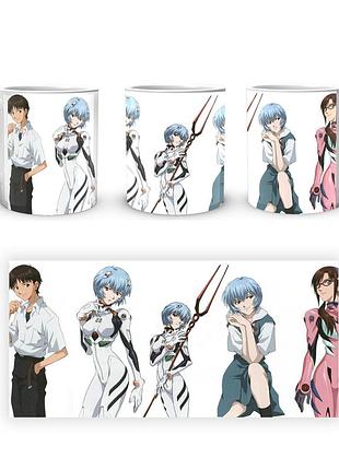 Кружка geekland evangelion евангелион синдзи рэй мари eva 002.18