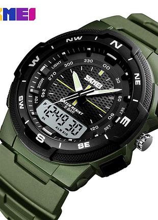 Skmei 1454ag army green 3