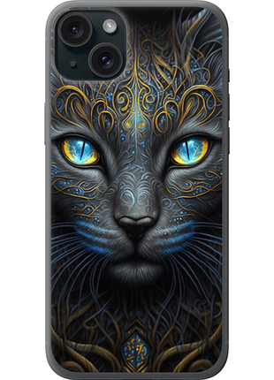 Чехол на iphone 15 plus кошка "5548u-3097-851"